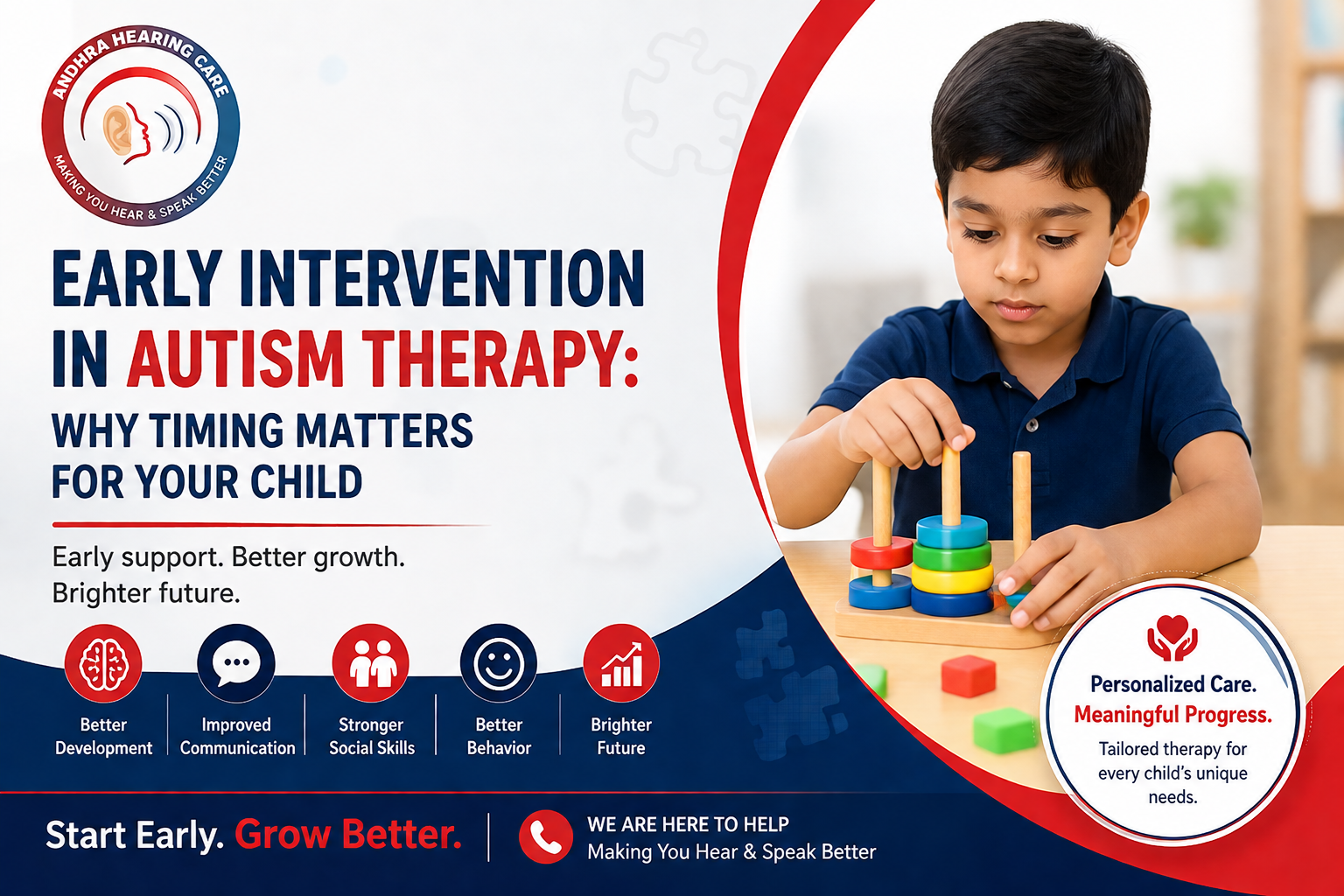 Early Intervention in Autism Therapy: Why Timing Matters for Your Child