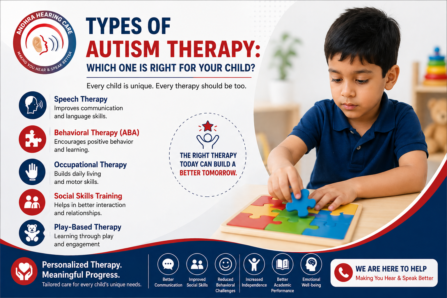 Types of Autism Therapy: Which One is Right for Your Child?