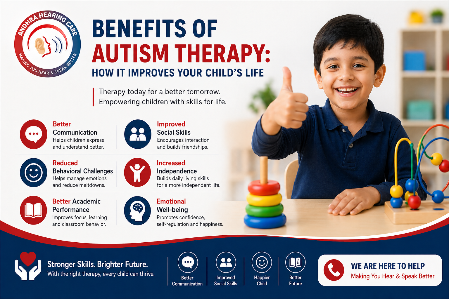 Benefits of Autism Therapy: How It Improves Your Child’s Life
