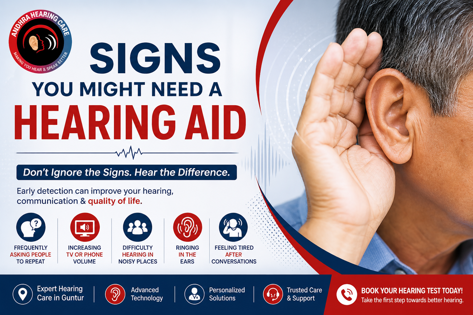 Signs You Might Need a Hearing Aid